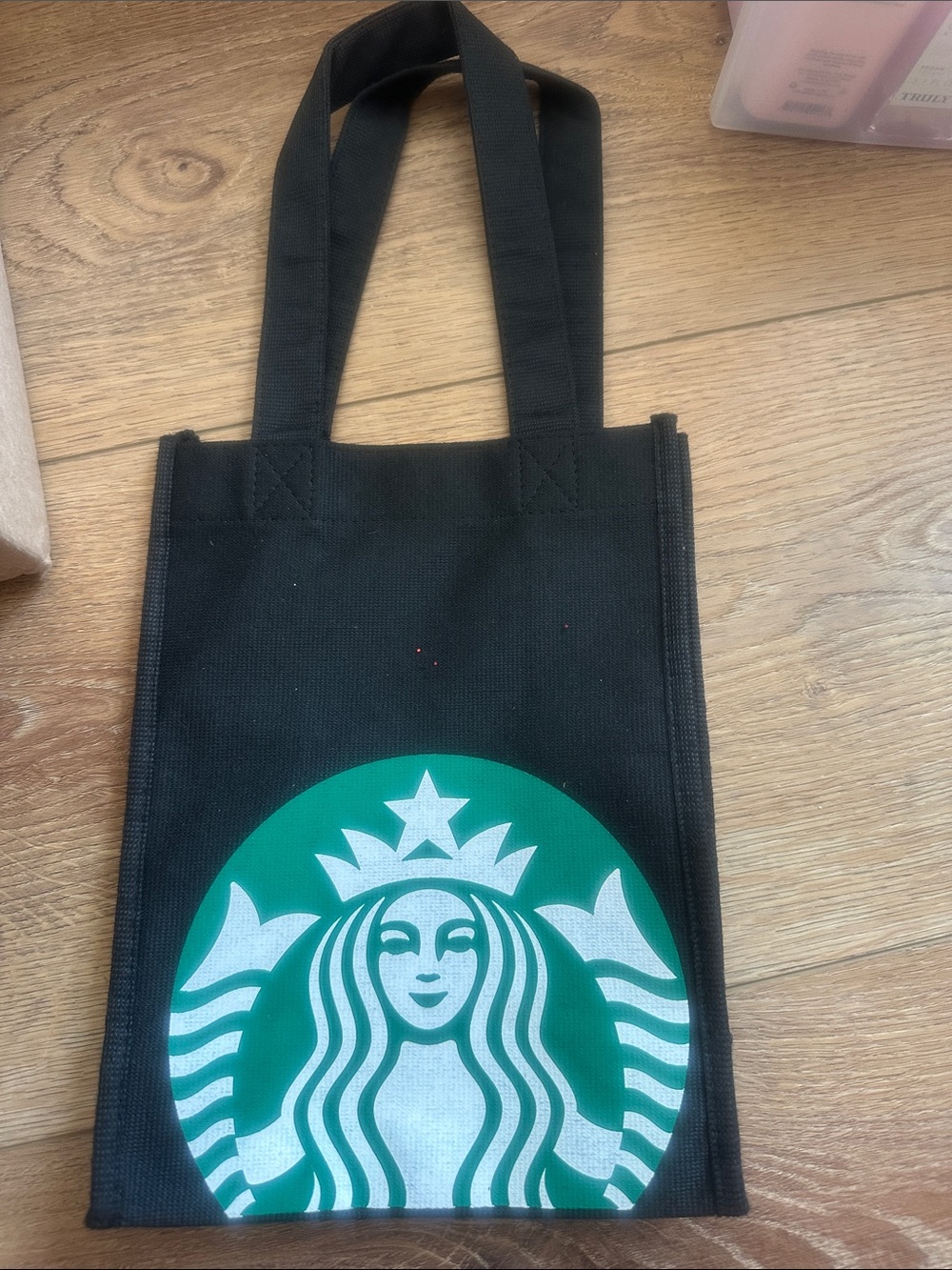 NWOT Starbucks Lunch Bag with Logo and handles